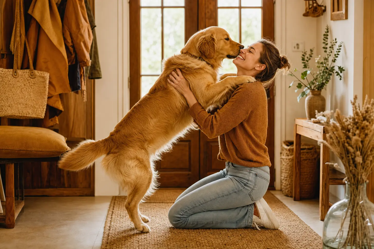Mon chien saute sur les gens : solutions 2026