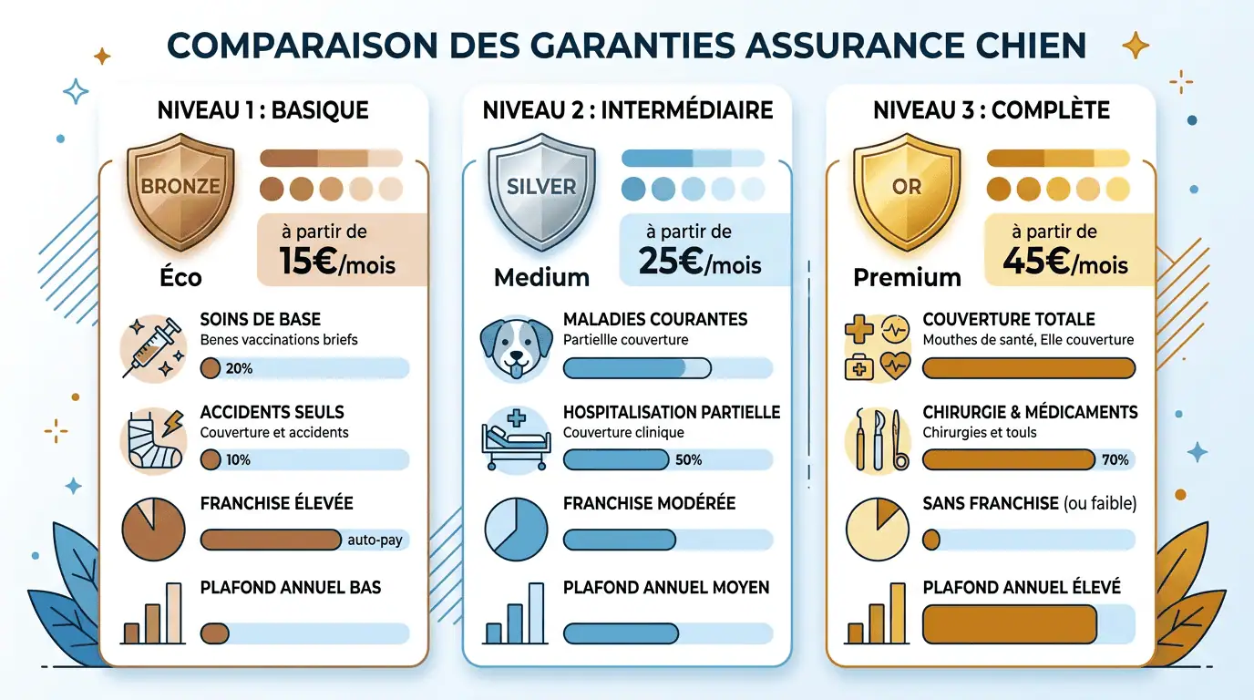 formules assurance chien accident maladie premium prix