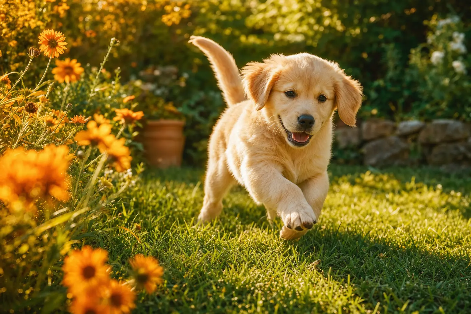 Chiot Golden Retriever, origine et caractéristiques de la race