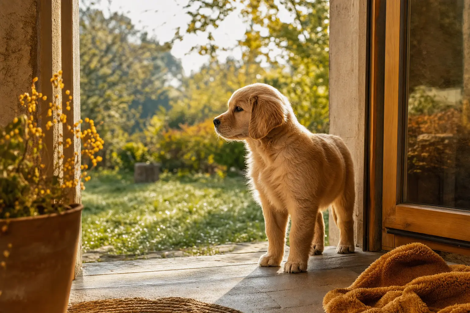 propreté du chiot et routine de sorties