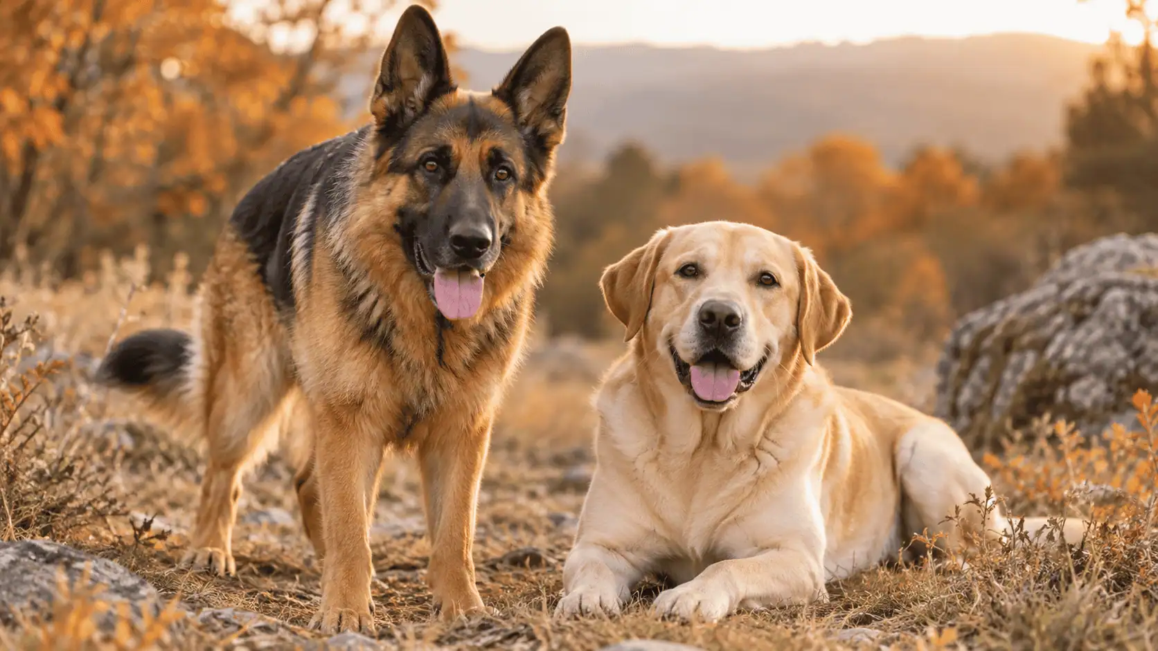 Races et chien adulte qui mordille, signification statistique