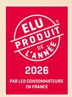 Élu Produit de l'Année 2026 par les consommateurs en France